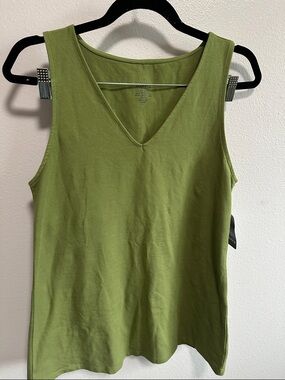 torrid Olive V-Neck Tank Top